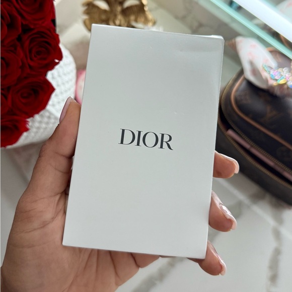 Dior Metal Mirror & Quilted Black Mirror/Card Holder w/ Adhesive Back - Picture 7 of 7